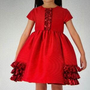 Exquisite Red Couture Dress